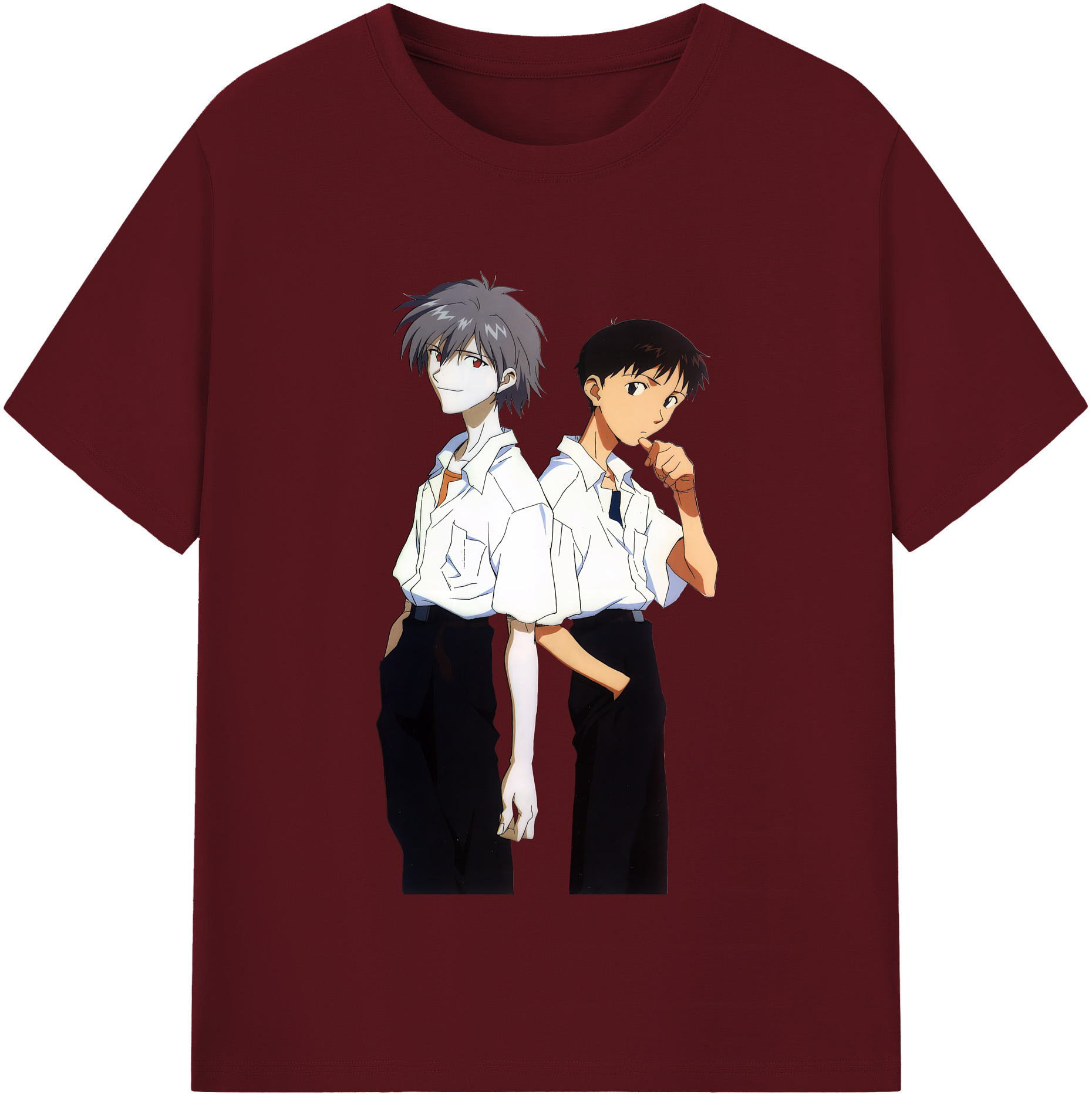 （画像用） EVA 新世紀エヴァンゲリオン 綿100％半袖Tシャツ（フロントプリント）